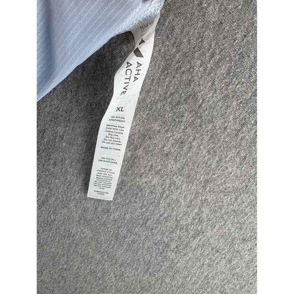 Aha Selected Mens XL Blue‎ White Striped AA Stretch Commuter Long Sleeve NWT - Picture 10 of 10